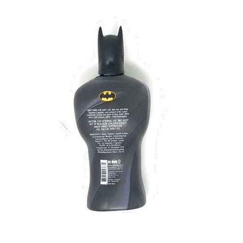 Generic 3-in-1 Body Wash, Shampoo & Conditioner, Gotham Grape Scent, Black
