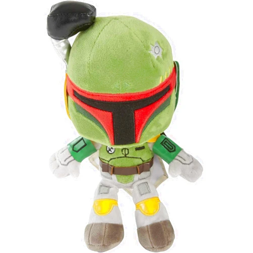 Mattel Star Wars Boba Fett Plush 8-inch Character Figure from The Book of Boba Fett, Soft Doll Dressed in Classic Look