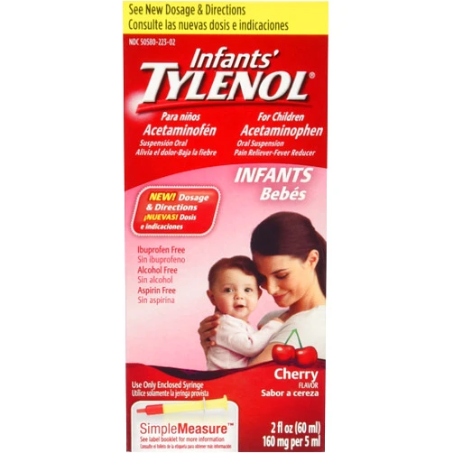 Tylenol Infants' Tylenol Cherry Flavor - 2 oz. - 2 pk.