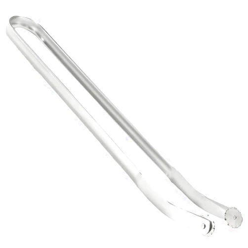 OPSJQXSQ BBQ Sausage Turning Tongs Multi-Functional BBQ Tongs Sandwich Clamp Stainless Steel Food Clip Kitchen Grilling Tongs Heat-Resistant Food Clamp Hot Dog Flipper Tongs （2pcs）