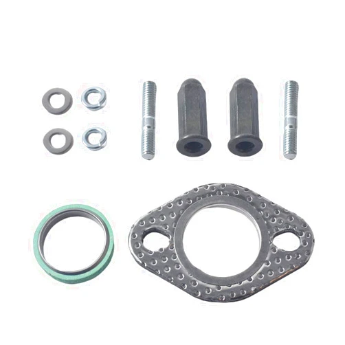 Birsppy GY6 Exhaust kit(Nuts&Gasket&Exhaust Studs) FIT for GMB139 Engine 50cc 70cc 90cc 110cc 125cc 150cc Scooters ATVs Go Karts 4 Wheeler Moped fits Scooters with 50cc - 150cc Motors etc