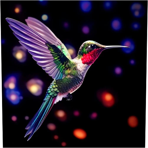 yvkew 5D Spring Bird Flower Diamond Painting Kits Colorful Hummingbird Flying in Skyfor Adults, Full Round Diamond Art Craft for Home Wall Decor Gifts 10x12 inch