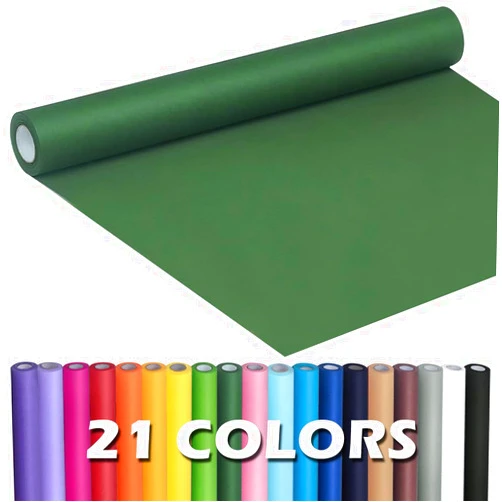 PH PERKHOMY PerkHomy Dark Green Kraft Paper Roll 17.5