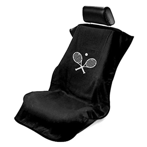 Seat Armour (SA100TRCQB Black 'Tennis Racquet' Seat Protector