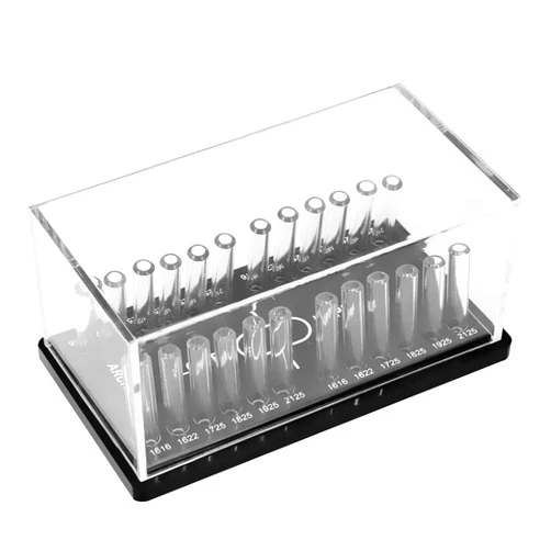 Fencia Orthodontic Preformed Wire Acrylic Organizer Dental Arch Wire Holder Case Box