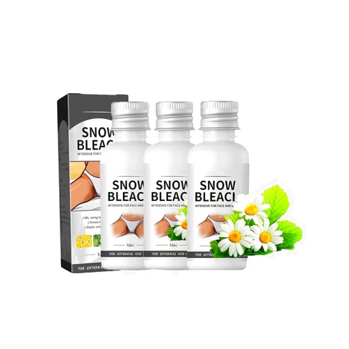 Deuiosna Snow Bleach Cream for Private Part, Intimate Areas-Underarm, Neck, Armpit, Knees, Elbow Face and Body Skin (3Pcs)