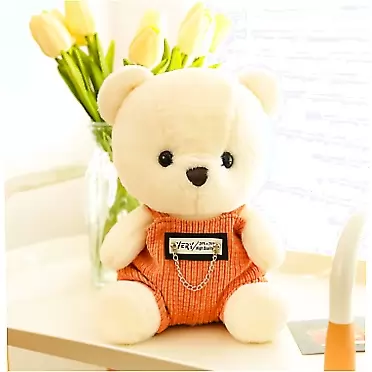 YAGIS-S Teddy Bear Stuffed Animal, 10/14/18 Inch Plush Bear Doll with Strap, Children's Birthday Gift Girlfriend Anniversary Home Decoration A 14.17 in