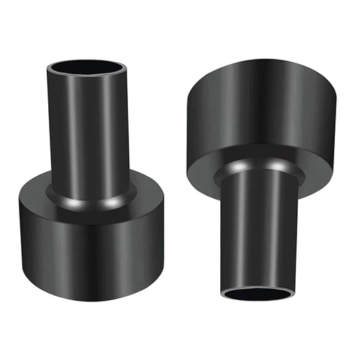 HEWASME 2Pcs Universal Vacuum Hose Adapter 2-1/2inch to 1-1/4inch Wet Dry Plastic Vacuum Cleaner Converter Reducer Attachment Adapter kit for Vacuum Cleaner (2Pcs) Black
