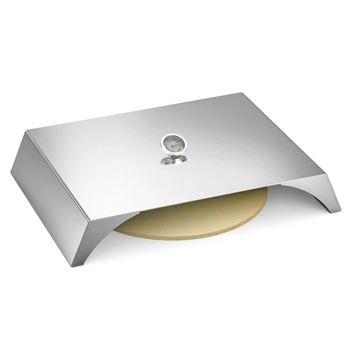 Skyflame Universal Stainless Steel Pizza Oven Kit with Stone for Most Gas Grills and Pellet Grill Conversion Kit, 22x15 Inches