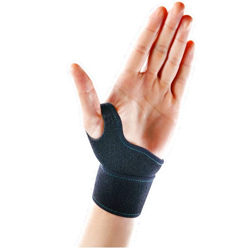 OPPO RH100 Wrist Brace for Carpal Tunnel, Arthritis, and Tendonitis - Breathable & Adjustable for both Hands Pain Relief (Black, One Size, 1 Pack)