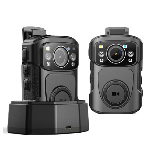 BOBLOV B4K5 128GB 4K Body Camera,3400mAh IP68 Waterproof GPS Police Body Cams for 11Hrs Video Record, Provide Charging Dock, Night Vision Video Camcorder for Personal, Guard Civilians(128GB)