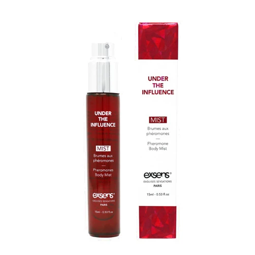 EXSENS Under the Influence Pheromone Perfume Body Mist for Women, Long Lasting Scent, Fragrance Spray, Personal Cologne for Her, Attract Men, TSA Ready, 15 ml