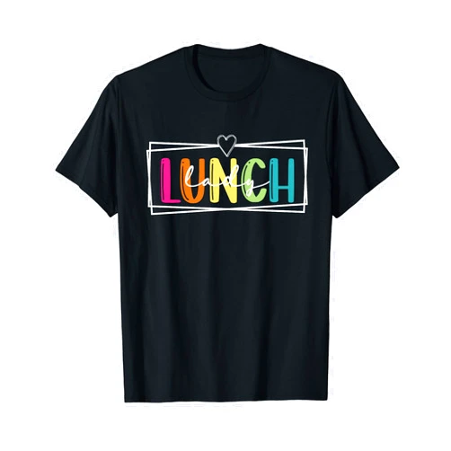 School Lunch Lady Squad Cafeteria Crew Apparel Lunch Lady Cafeteria Worker Dinner Lady Cook Job Profession T-Shirt