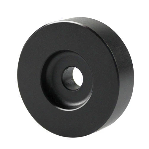 JORLAI Premium 45RPM Adapter for Record Players, Black Smooth Finish for 7-inch Vinyl Players and Turntables