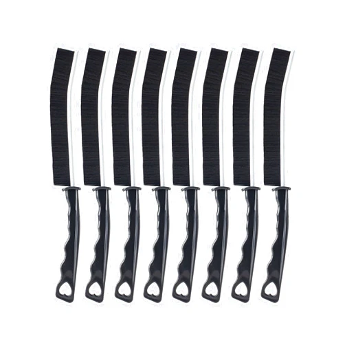 GRBISI 8Pcs Gap Cleaning Brush Crevice Cleaner Tools Cleaning Supplies for Housekeeping Hard-Bristled Brush for Bathroom Kitchen Track