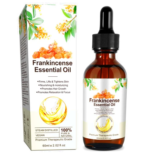 Generic Premium Frankincense Essential Oil – 100% Pure & Natural, Therapeutic Grade for Skin, Face & Aromatherapy | Best Frankincense Oil for Face, Wrinkles & Scars | Deeply Nourishing