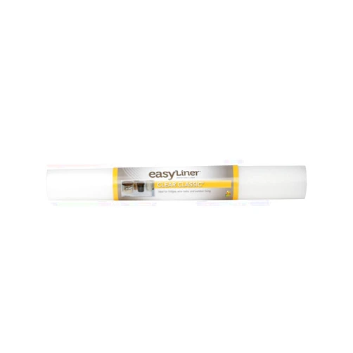 Duck Clear Classic EasyLiner Brand Shelf Liner, 20 in. x 12 ft, Single Roll