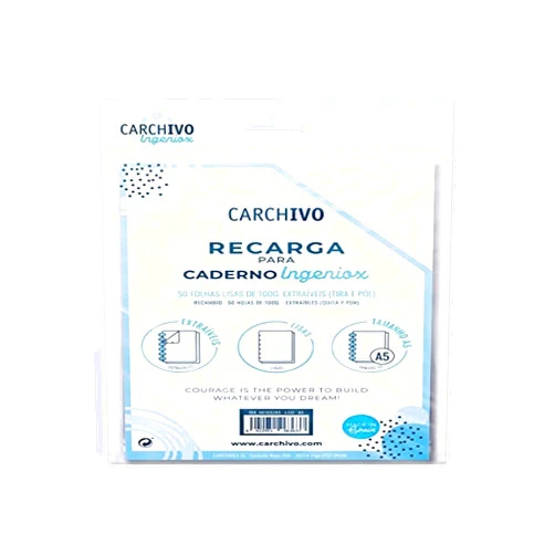 CARCHIVO IDEAS PRACTICAS Carchivo Smooth Replacement for Quarter Size Notebook