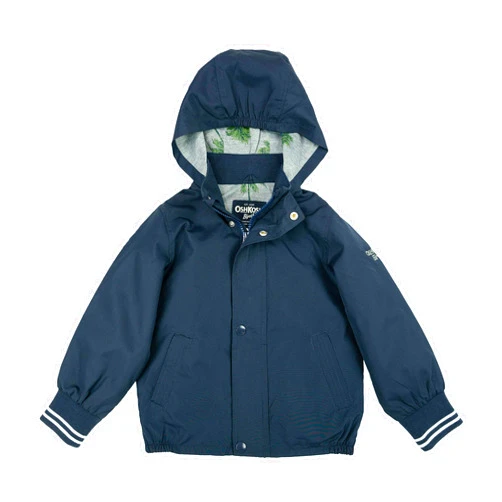 OSHKOSH B'GOSH Boys' Jersey Lined Bomber Jacket