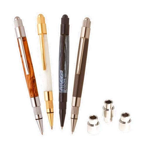 Penn State Industries PKKPENSS Stratus Click Pen Kit Starter Package Woodturning Project