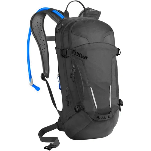 CamelBak M.U.L.E. Mountain Biking Hydration Backpack - Easy Refilling Hydration Backpack - Magnetic Tube Trap - 100 oz.