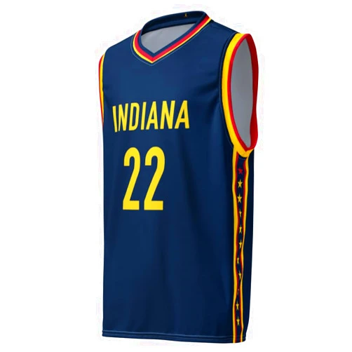 Rep The 1 Indiana Recycled Unisex Basketball Jersey, Caitlin, Number 22, Basketball