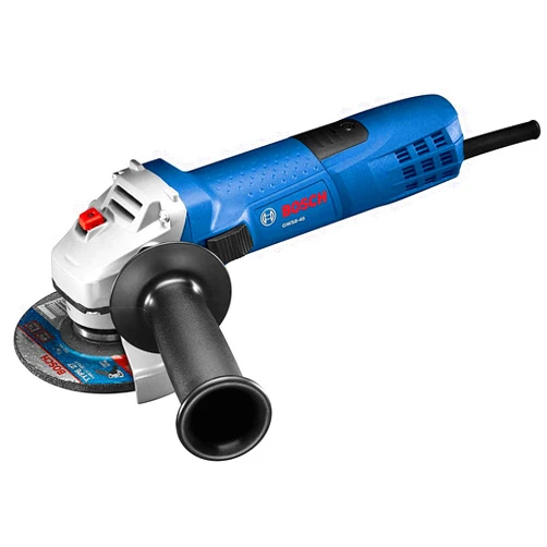 BOSCH GWS8-45 4-1/2 Inch 7.5 Amp Angle Grinder with Lock-On Switch, Lightweight Design, and Durable Protection Guard for Metal and Concrete Grinding