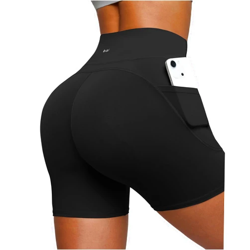 BRXL Biker Shorts Women with Pockets 4.5