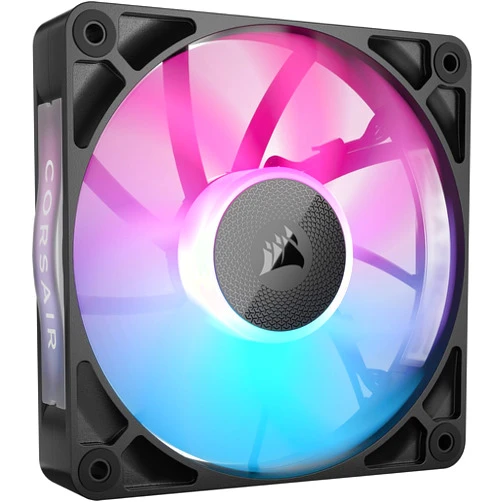 CORSAIR iCUE Link RX120 RGB 120mm PWM Fan - Magnetic Dome Bearing - Single Fan - Black