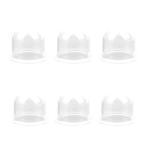 NQEUEPN 6pcs Primer Bulb Replacements, Fuel Primer Bulb/Ball Compatible with Homelite Ryobi Poulan Craftsman Zama Walbro Carburetor Primer Bulb Pump for Blower Brush Trimmer Cutter Gas