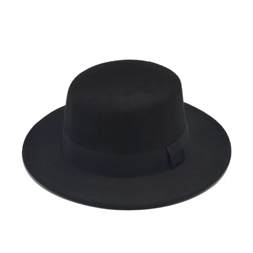 Willheoy Fedora Hats for Women Flat Top Hat for Men Pork Pie Hat Wide Brim Church Hat Boater Trilby Cap
