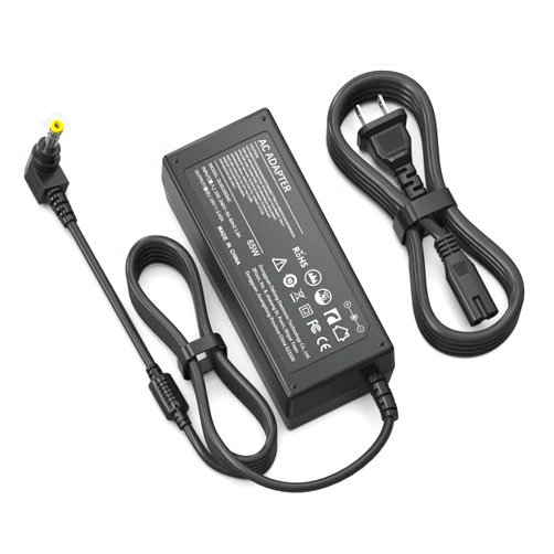 I IBACASE 19v 3.42A 65W Laptop Charger AC Adapter for Toshiba Satellite C55 B5201 C655 C850 C50 L755 C855D L655 S5150 L745 P50 C55D S55 Portege Z30 Z930 Z830 Satellite Radius 11 14 15 AC DC Power Supply Cord