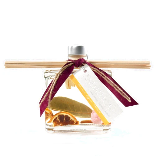 ANDALUCA Forbidden Flower Oasis Botanical Reed Diffuser | 7.5 fl oz | Scents of Bergamot, Jasmine, Rose