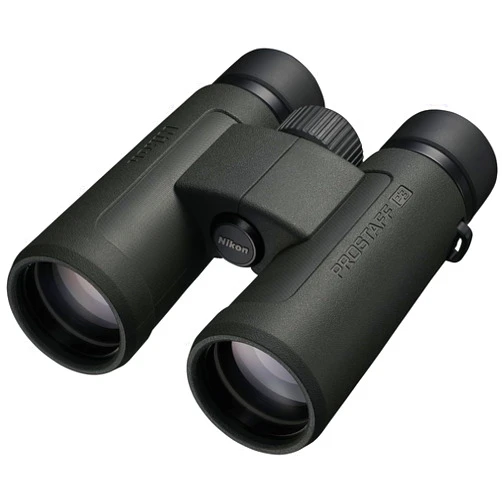 Nikon PROSTAFF P3 8x42 Binocular | Waterproof, fogproof, rubber-armored Full-Size Binocular, wide field of view & long eye relief, Official Nikon USA Model
