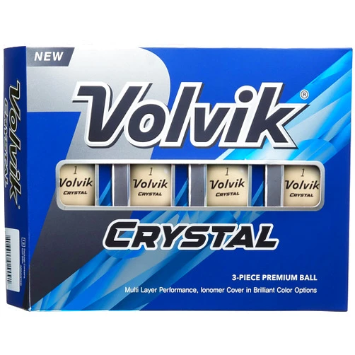 Volvik New Crystal Golf Balls Dozen