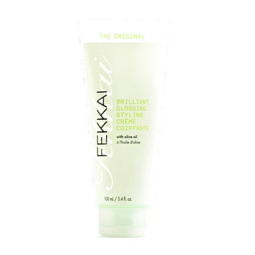 Fekkai The Original Brilliant Glossing Styling Creme - 3.4 oz - Boosts Shine, Smoothes Frizz & Defines Curls with Olive Oil - Free of Sulfates, Parabens, Phthalates - Vegan, Cruelty-Free