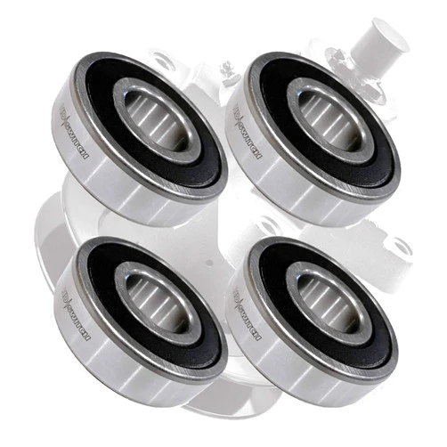 Cub Cadet, MTD, Troy-Bilt, HD Switch (4 Pack) HD Switch Spindle Rebuild Bearings Replaces Cub Cadet MTD 918-04865A, 618-04636A, 918-04865, 918-04636