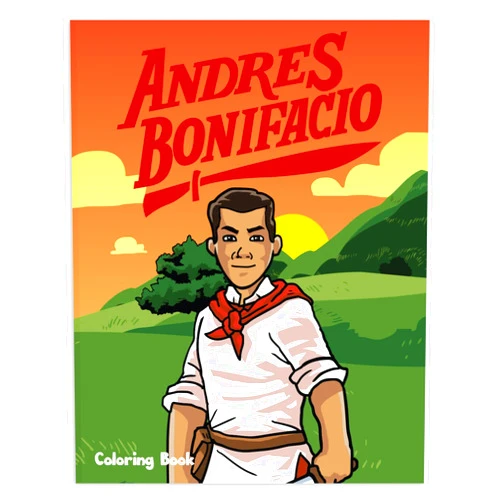 Bayani Art Andres Bonifacio Children's Coloring Book