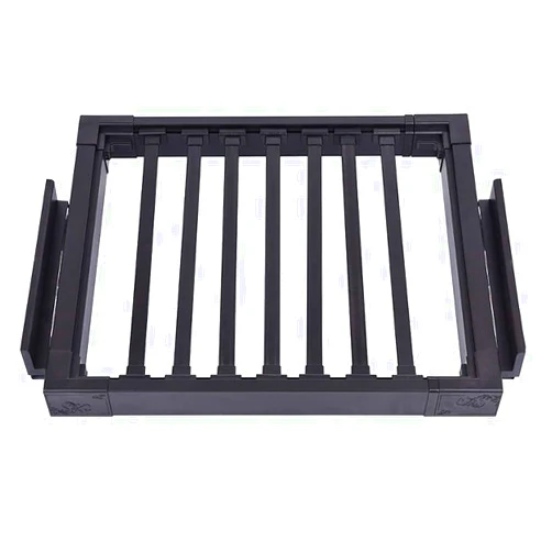 AIGOEGJJWWGGN Heavy Duty Hanger Pull-Out Cabinet Rack Pants Holder with Damping Rail Width Adjustable Tie Hangers for Wardrobe 46.7cm (60 85 * 46.7cm) ()