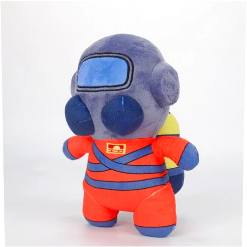 We Land Toys Lethal Company 10'' Plush Toy, Stuffed Animal for Boys Girls Christmas Halloween Birthday Gift (RED)