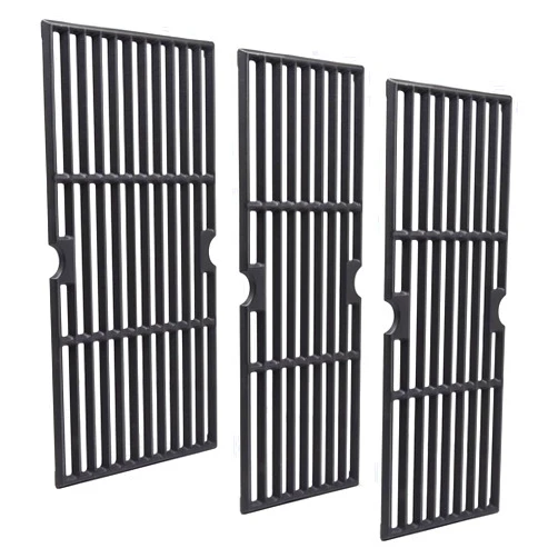 Criditpid 18 Inch Grill Grates for Charbroil Performance 463376519 Replacement Parts, Cast Iron Cooking Grid for Char-Broil 463377319, 463376419, 463376319, G470-0002-W1, G470-0003-W1, G321-0005-W1