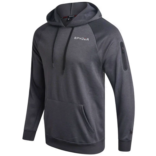 Spyder Mens Quarter Zip Sweatshirt - Lightweight Active Pullover Hoodies for Men - Mens Hoodie for Running Training & Workout