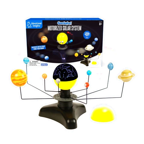 Educational Insights GeoSafari Motorized Solar System Toy, STEM Toy, Solar System For Kids, Gift For Boys & Girls, Ages 8+