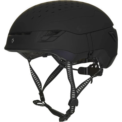 S Sweet Protection Sweet Protection Ascender MIPS Ski Helmet - Low Volume, Adjustable Hybrid Shell Snowboarding Ventilated Helmet, Dirt Black, Small/Medium