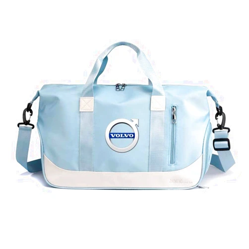 GHAAH Car Travel Duffel Bag for Volvo C30 2006-2010, Travel Duffle Bag Weekender Bags Travel Bag Weekender Overnight Bag Sports Gym Tote Bag Travel Carry on Bag Accessories,Blue-A