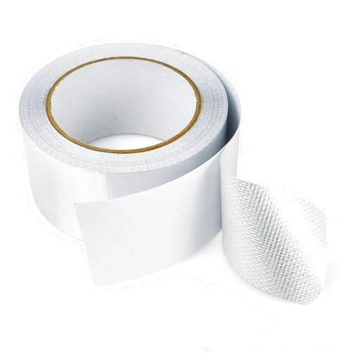 BOMEI PACK 1 Roll Aluminum Foil Heat Shield Tape Cool Tape 2 Inch x 66 ft Heat Reflective Heat Shield Thermal Barrier Foil Tape Heat Resistant Tape for Hose and Auto Use