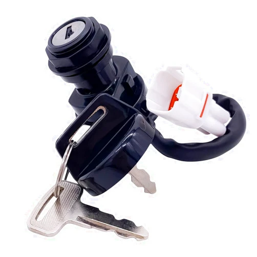 Aniro Moto Ignition Switch Key Fits for Yamaha Bear Tracker 250 YFM250 YFM-250 2000 2001 Yamaha Raptor 660 YFM660 Warrior 350 YFM350 2002 03 04 05