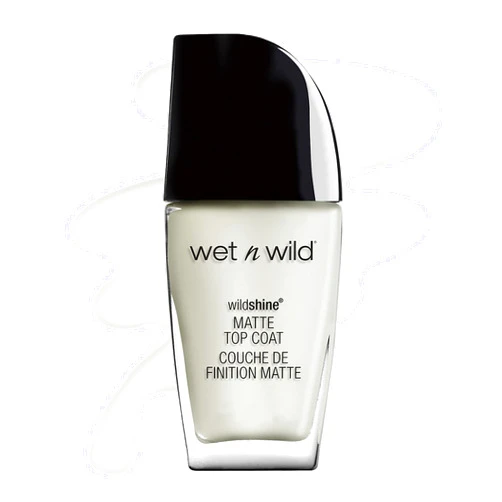 wet n wild Wild Shine Nail Polish, Matte Top Coat