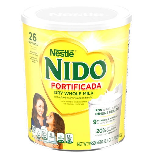Nido Fortificada Dry Whole Milk 1.76 Pound