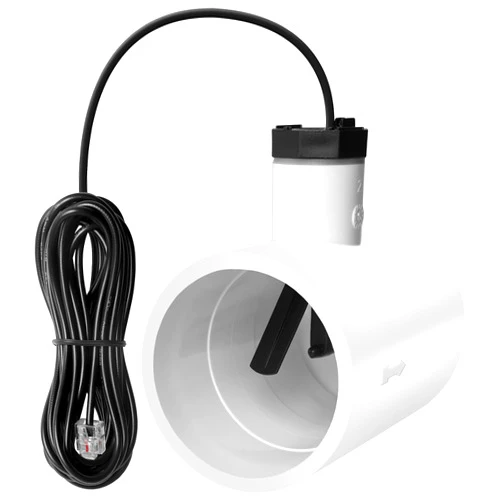 EXCELFU Flow Switch for Hayward Goldline Aquarite Salt System, Pool Flow Sensor for Hayward Salt Cell and Chlorine Generator System, Replacement for GLX-FLO-RP Assembly with Tee and 15ft Cable